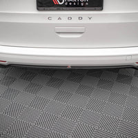 Maxton Design - CENTRAL REAR SPLITTER VW CADDY MK5 (2020-)