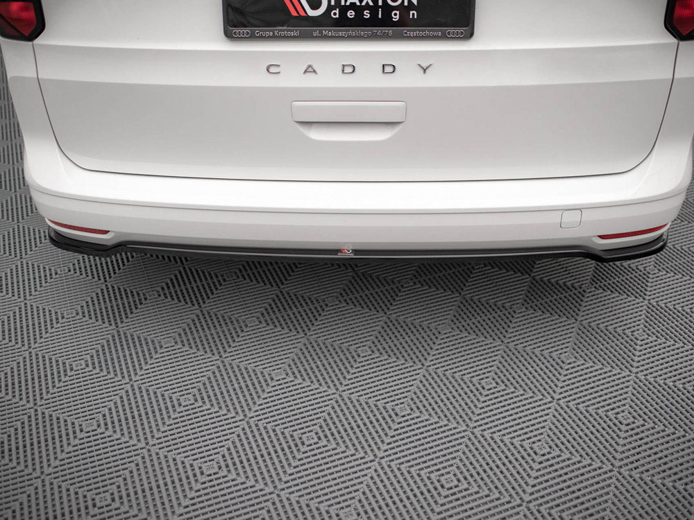 Maxton Design - CENTRAL REAR SPLITTER VW CADDY MK5 (2020-)