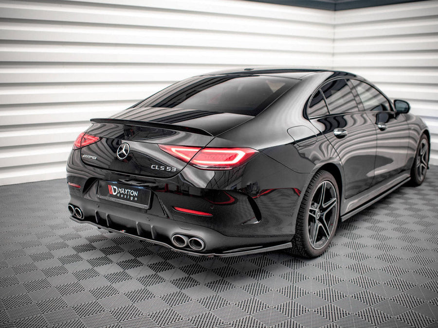 Maxton Design - REAR SPLITTER (VERTICAL BARS) MERCEDES-AMG CLS 53 C257 (2018-2021)