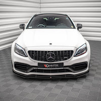 Maxton Design - FRONT SPLITTER V.1 MERCEDES-AMG C63 COUPE AMG AERO PACK C205 FACELIFT