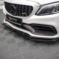 Maxton Design - FRONT SPLITTER V.2 MERCEDES-AMG C63 COUPE AMG AERO PACK C205 FACELIFT