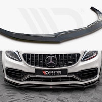 Maxton Design - FRONT SPLITTER V.3 MERCEDES-AMG C63 COUPE AMG AERO PACK C205 FACELIFT