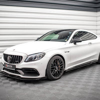 Maxton Design - SIDE SKIRTS DIFFUSERS V.2 MERCEDES-AMG C 63AMG COUPE C205 FACELIFT