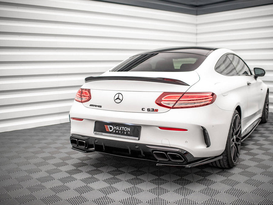 Maxton Design - REAR SIDE SPLITTERS MERCEDES-AMG C 63AMG COUPE C205 FACELIFT