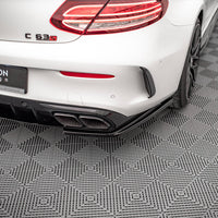 Maxton Design - REAR SIDE SPLITTERS MERCEDES-AMG C 63AMG COUPE C205 FACELIFT