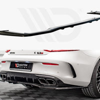 Maxton Design - REAR SPLITTER (VERTICAL BARS) MERCEDES-AMG C 63AMG COUPE AMG AERO PACK C205 FACELIFT