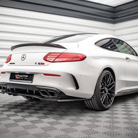 Maxton Design - REAR SPLITTER (VERTICAL BARS) MERCEDES-AMG C 63AMG COUPE AMG AERO PACK C205 FACELIFT