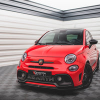 Maxton Design - FRONT SPLITTER FIAT 500 ABARTH MK1 FACELIFT (2016-2023)