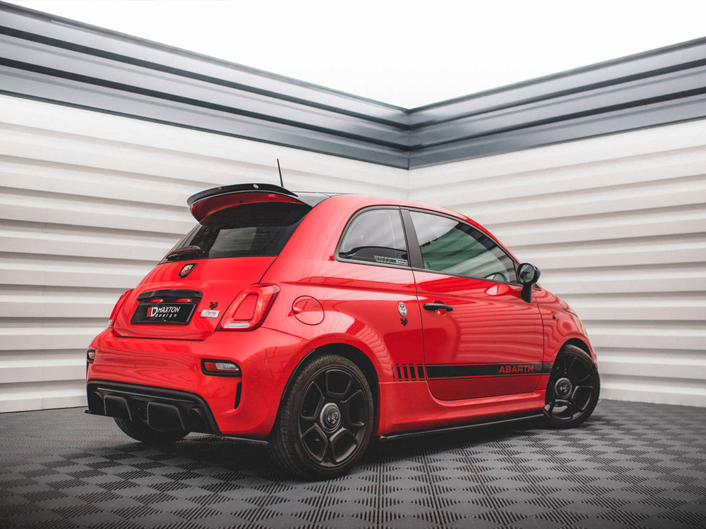 Maxton Design - SIDE SKIRTS DIFFUSERS FIAT 500 ABARTH MK1 FACELIFT (2016-2023)