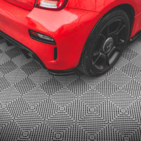 Maxton Design - REAR SIDE SPLITTERS FIAT 500 ABARTH MK1 FACELIFT (2016-2023)