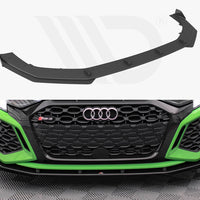 Maxton Design - STREET PRO FRONT SPLITTER V.1 (+FLAPS) AUDI RS3 8Y (2020-)