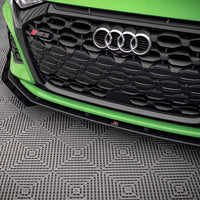 Maxton Design - STREET PRO FRONT SPLITTER V.1 (+FLAPS) AUDI RS3 8Y (2020-)