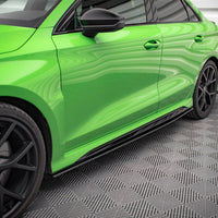 Maxton Design - STREET PRO SIDE SKIRTS DIFFUSERS AUDI RS3 SEDAN 8Y (2020-)