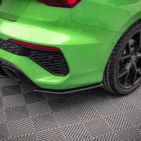 Maxton Design - STREET PRO REAR SIDE SPLITTERS AUDI RS3 SEDAN 8Y (2020-)