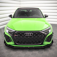 Maxton Design - FRONT BUMPER WINGS (CANARDS) AUDI RS3 8Y (2020-)