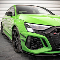 Maxton Design - FRONT BUMPER WINGS (CANARDS) AUDI RS3 8Y (2020-)