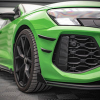 Maxton Design - FRONT BUMPER WINGS (CANARDS) AUDI RS3 8Y (2020-)