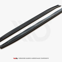 Maxton Design - SIDE SKIRTS DIFFUSERS MERCEDES GLC COUPE AMG-LINE C253 FACELIFT (2019-)