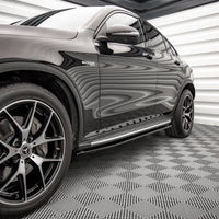 Maxton Design - SIDE SKIRTS DIFFUSERS MERCEDES GLC COUPE AMG-LINE C253 FACELIFT (2019-)