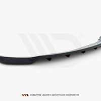 Maxton Design - CENTRAL REAR SPLITTER (VERTICAL BARS) BMW I3 MK1 FACELIFT (2017-2022)