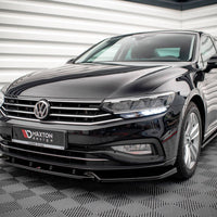 Maxton Design - FRONT SPLITTER V.2 VW PASSAT B8 FACELIFT (2019-2023)