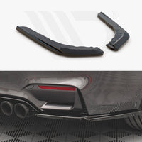 Maxton Design - REAR SIDE SPLITTERS V.2 BMW M4 F82 (2014-2020)
