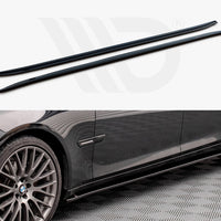 Maxton Design - SIDE SKIRTS DIFFUSERS BMW 7 M-PACK F01 (2008-2013)