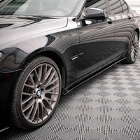 Maxton Design - SIDE SKIRTS DIFFUSERS BMW 7 M-PACK F01 (2008-2013)