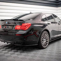 Maxton Design - CENTRAL REAR SPLITTER (VERTICAL BARS) BMW 7 M-PACK F01 (2008-2013)