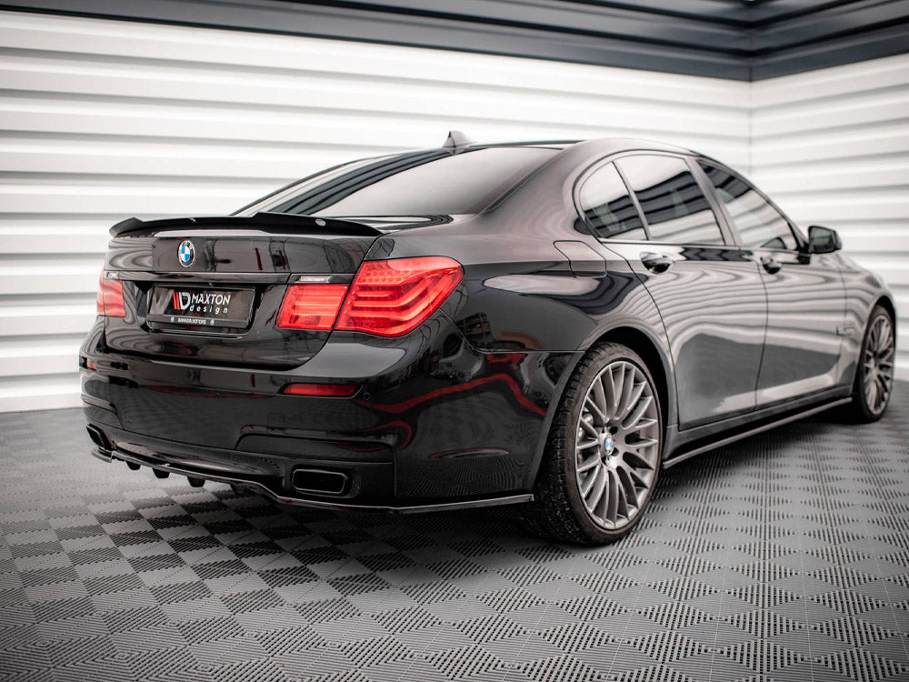 Maxton Design - CENTRAL REAR SPLITTER (VERTICAL BARS) BMW 7 M-PACK F01 (2008-2013)