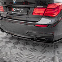 Maxton Design - CENTRAL REAR SPLITTER (VERTICAL BARS) BMW 7 M-PACK F01 (2008-2013)