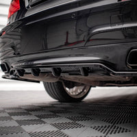 Maxton Design - CENTRAL REAR SPLITTER (VERTICAL BARS) BMW 7 M-PACK F01 (2008-2013)