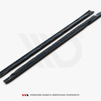 Maxton Design - SIDE SKIRTS DIFFUSERS RENAULT CLIO MK5 (2019-)