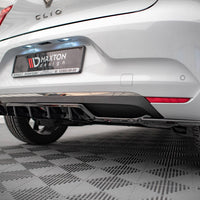 Maxton Design - CENTRAL REAR SPLITTER (VERTICAL BARS) RENAULT CLIO MK5 (2019-2023
