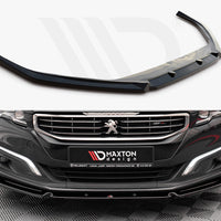 Maxton Design - FRONT SPLITTER V.1 PEUGEOT 508 GT MK1 FACELIFT (2014-2018)