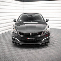 Maxton Design - FRONT SPLITTER V.1 PEUGEOT 508 GT MK1 FACELIFT (2014-2018)
