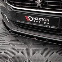 Maxton Design - FRONT SPLITTER V.1 PEUGEOT 508 GT MK1 FACELIFT (2014-2018)
