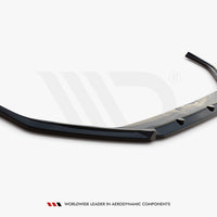Maxton Design - FRONT SPLITTER V.1 PEUGEOT 508 GT MK1 FACELIFT (2014-2018)