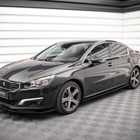 Maxton Design - SIDE SKIRTS DIFFUSERS PEUGEOT 508 GT MK1 FACELIFT (2014-2018)