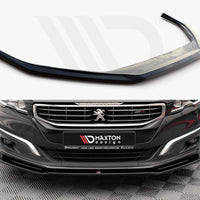 Maxton Design - FRONT SPLITTER V.2 PEUGEOT 508 GT MK1 FACELIFT (2014-2018)