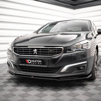 Maxton Design - FRONT SPLITTER V.2 PEUGEOT 508 GT MK1 FACELIFT (2014-2018)