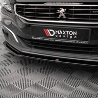 Maxton Design - FRONT SPLITTER V.2 PEUGEOT 508 GT MK1 FACELIFT (2014-2018)