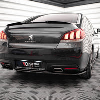 Maxton Design - SPOILER CAP PEUGEOT 508 GT MK1 FACELIFT (2014-2018)
