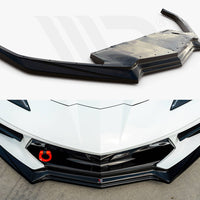 Maxton Design - FRONT SPLITTER CHEVROLET CORVETTE C8 (2020-)