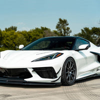 Maxton Design - FRONT SPLITTER CHEVROLET CORVETTE C8 (2020-)