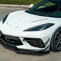 Maxton Design - FRONT SPLITTER CHEVROLET CORVETTE C8 (2020-)