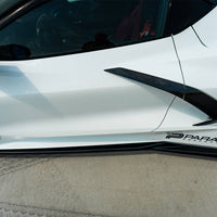 Maxton Design - SIDE SKIRTS DIFFUSERS CHEVROLET CORVETTE C8 (2020-)