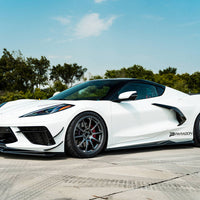Maxton Design - SIDE SKIRTS DIFFUSERS CHEVROLET CORVETTE C8 (2020-)