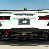 Maxton Design - CENTRAL REAR SPLITTER CHEVROLET CORVETTE C8 (2020-)