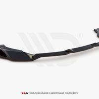 Maxton Design - CENTRAL REAR SPLITTER CHEVROLET CORVETTE C8 (2020-)
